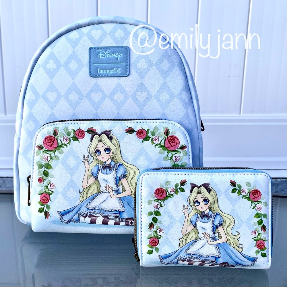 Alice In Wonderland♠️Backpack Set